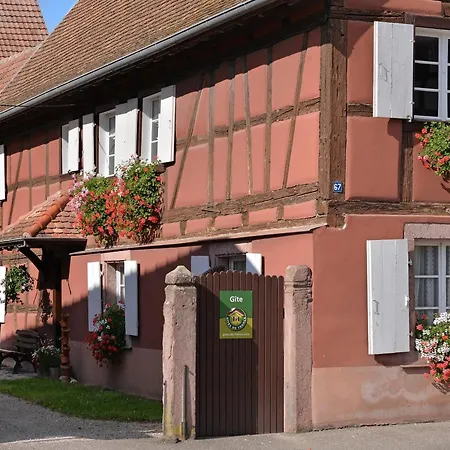 Au Charme Alsacien Proche Colmar - 6 Pers. - Fr-1-744-55 Hétvégi ház