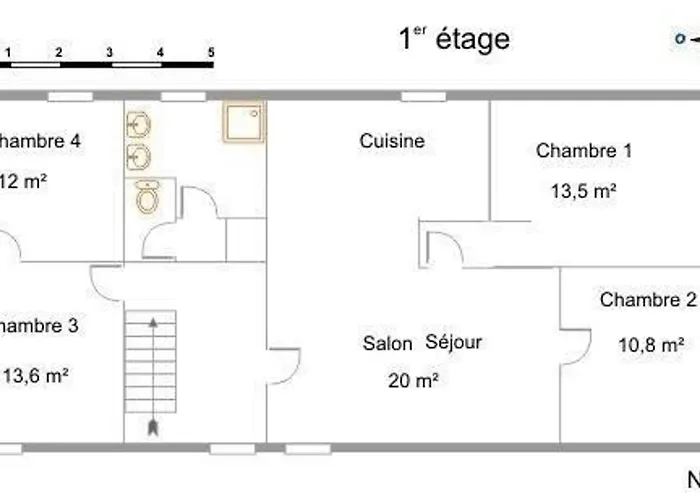 بيت للعطل Lumineux Pres De Colmar - Pour 7 Pers. - Fr-1-744-55